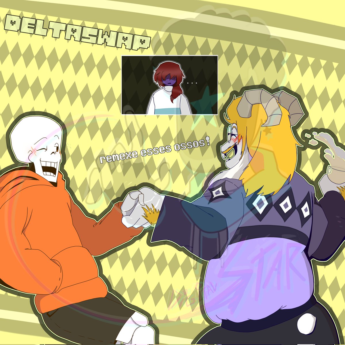 #papygore 👅 #deltaswap #undertaleAU