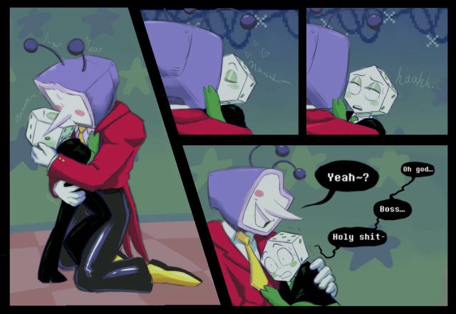 BendableClown's tweet photo. I never posted this one… here…
#battenna #ピピテナ #deltarune #tenna #battat https://t.co/Ke65m4vAEo