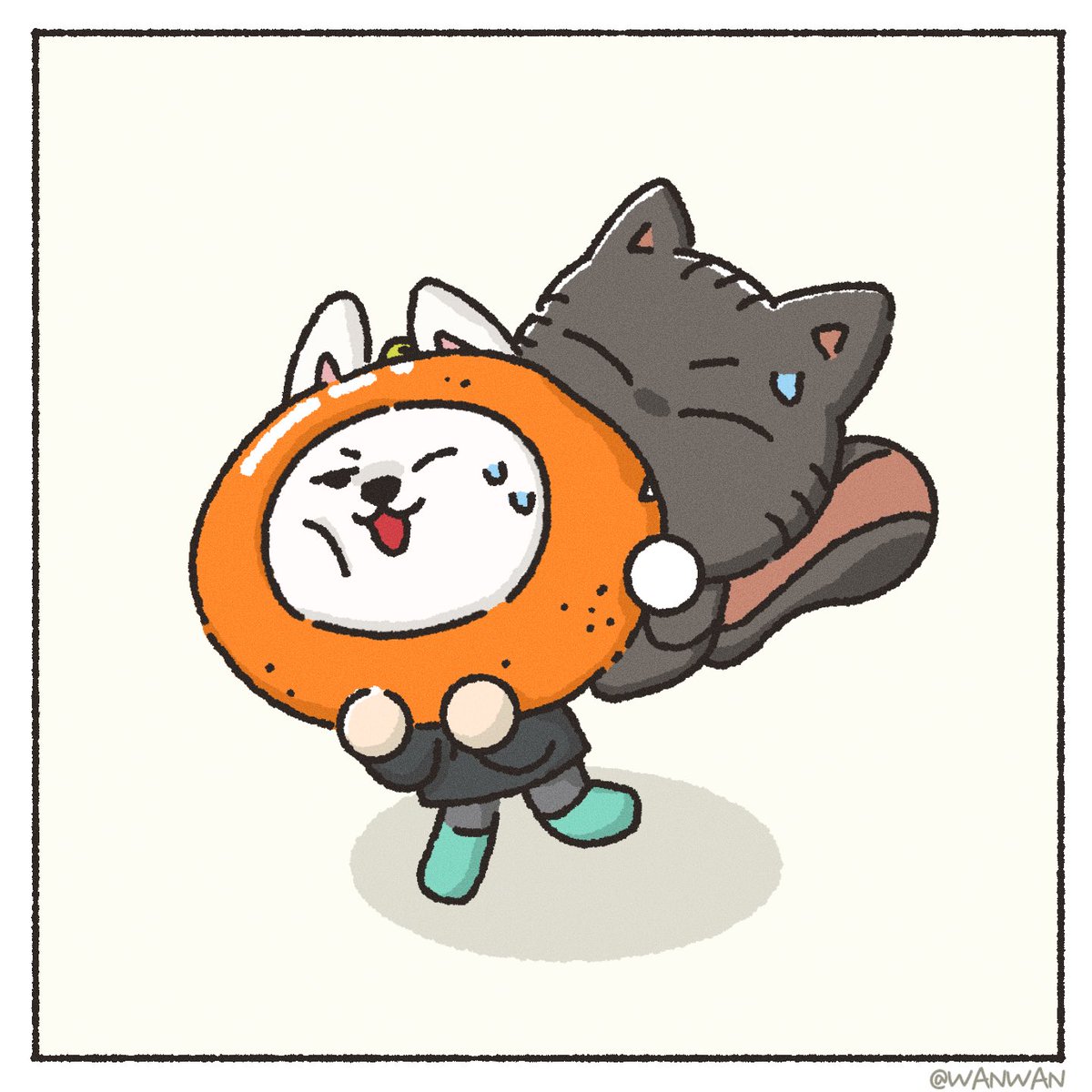 Byeokwon0909's tweet photo. 우리 고양이는 정말  똑똑해～ㅎㅎ
#PPULBATU #TXTfanart #TXT https://t.co/GFwjrB6BYY