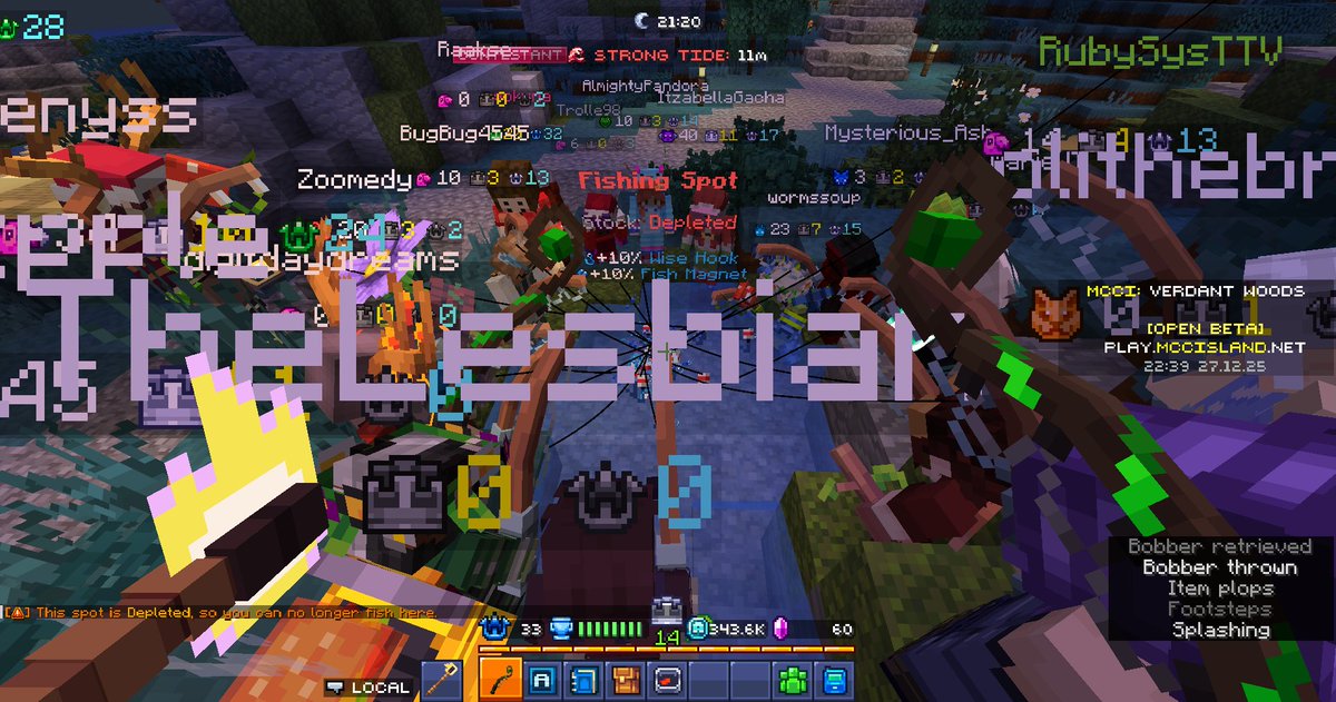 mlhollaaa's tweet photo. today i learned that minecraft fishing can be overstimulating. just a bit... https://t.co/H9Ne9Iphdu