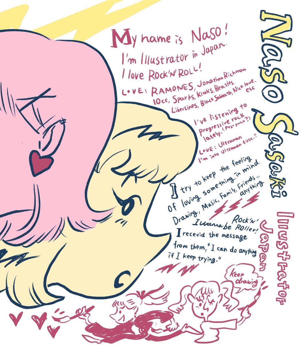 最後は自己紹介！
今年海外の友だちに会う機会が多くてスイッチ入った英語勉強、勉強といえることしてないけど英語の読み書きに慣れることは出来つつあるのでこれは続けたい、、、
リスニングと喋るのは全然無理、ノープロブレム！しか言えない