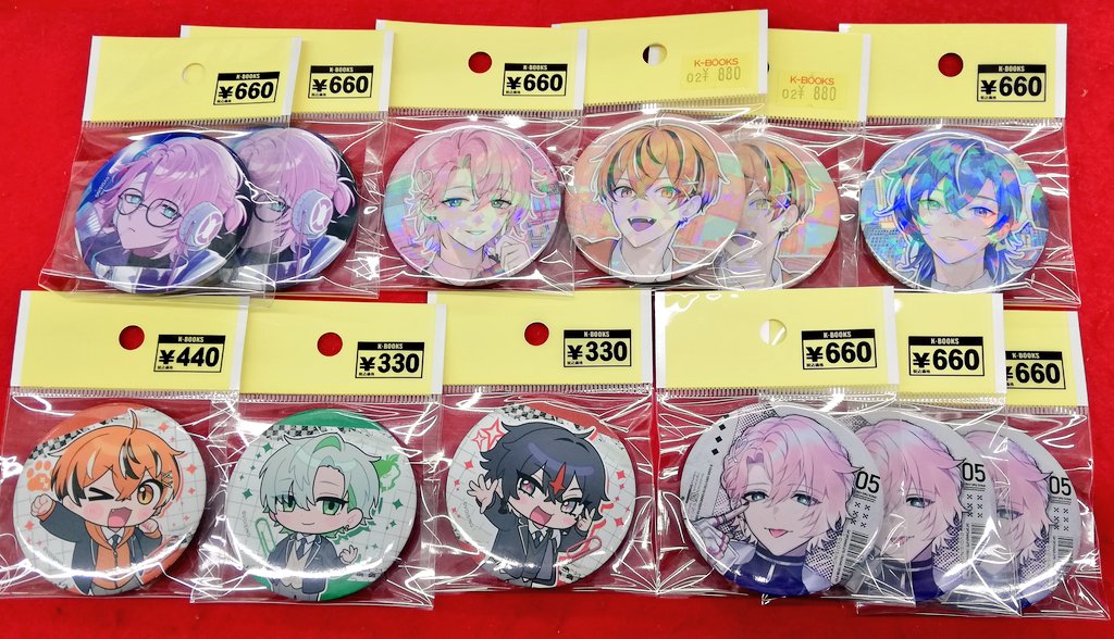 入荷情報】 クロノヴァ ◇ランダム缶バッジ第5弾 入荷しております