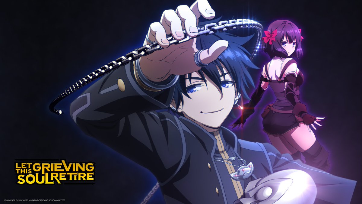 Razer's tweet image. Bring an epic anime tale of treasure hunters to your desktop with Razer Axon. Step into the world of 'Let This Grieving Soul Retire!' and experience the glory and agony of the leader of the strongest party.

Download the official wallpaper collection: rzr.to/LTGSR