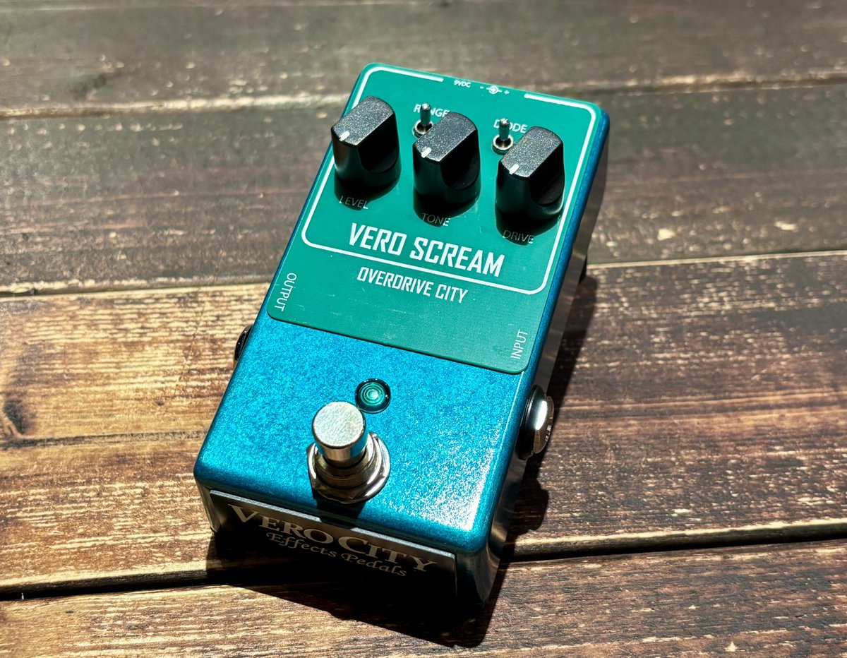 ギター Verocity Effects Pedals / VERO SCREAM 受注生産】Verocity Effects Pedals Vero Scream (オーバードライブ