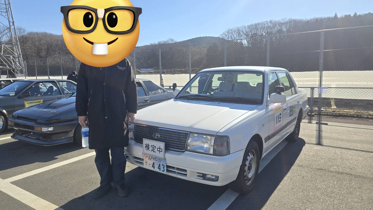 今日は日光サーキットで卒業検定です！
ドキドキするな〜
