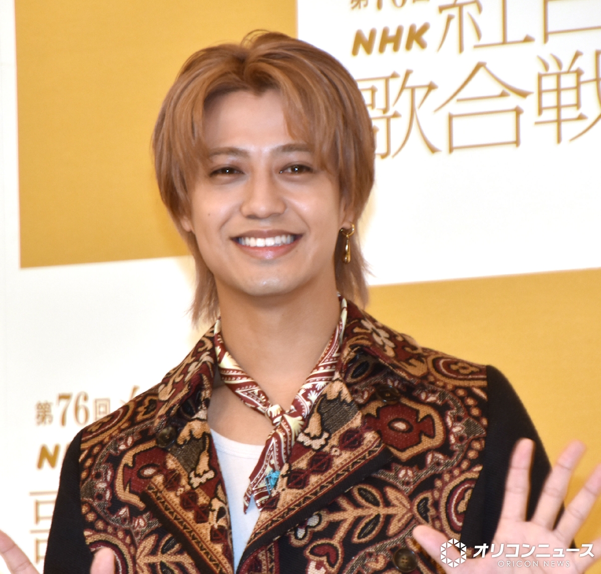 oricon's tweet photo. 【紅白リハ1日目🎤】
トップバッターはKing ＆ Prince
STARTO社から3年ぶりに参加❗️
https://t.co/1draz8Uai3

#紅白歌合戦 #NHK紅白 https://t.co/Lewccscqp8