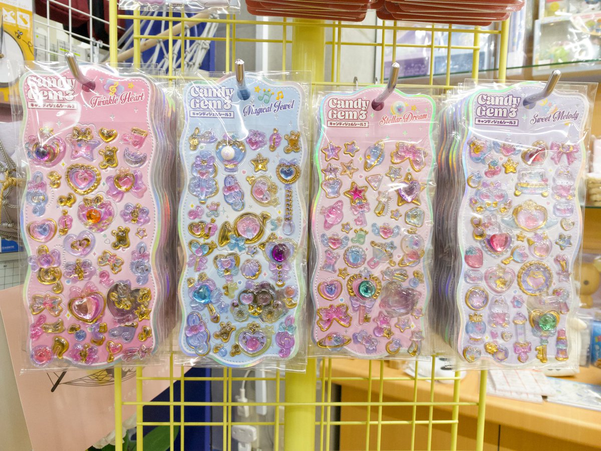キャンディージェムシールが入荷しました！ キラキラでかわいいです