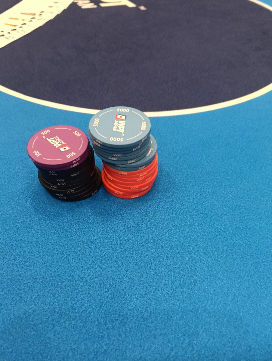 今年最後のポーカー
魂の5万出し🔥