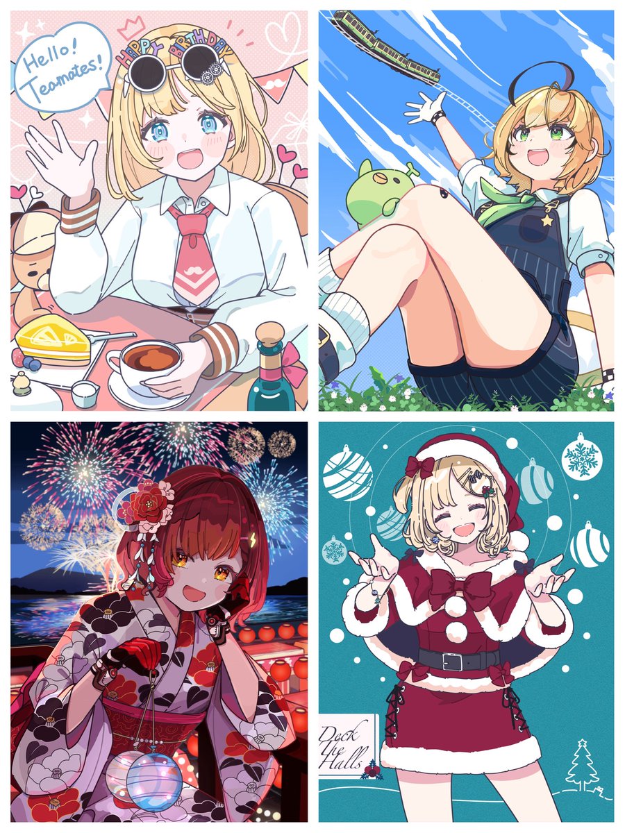 #2025年自分が選ぶ今年の4枚
今年は途中立ち止まったけど、まだまだ描き続けます!周りに振り回されず自分のペースで 