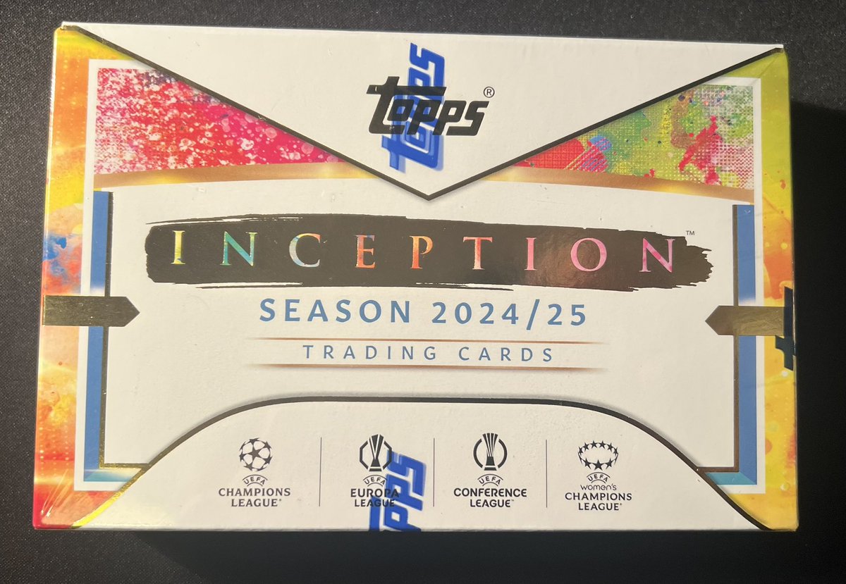 ToucanCardsUK's tweet image. Topps inception 2024/25 box 
Does anyone know the average box weight for Topps inception 2024/25 box #Toppsinceptionbox #fyp #toppsfootball #toppssoccer #footballcards #soccercards