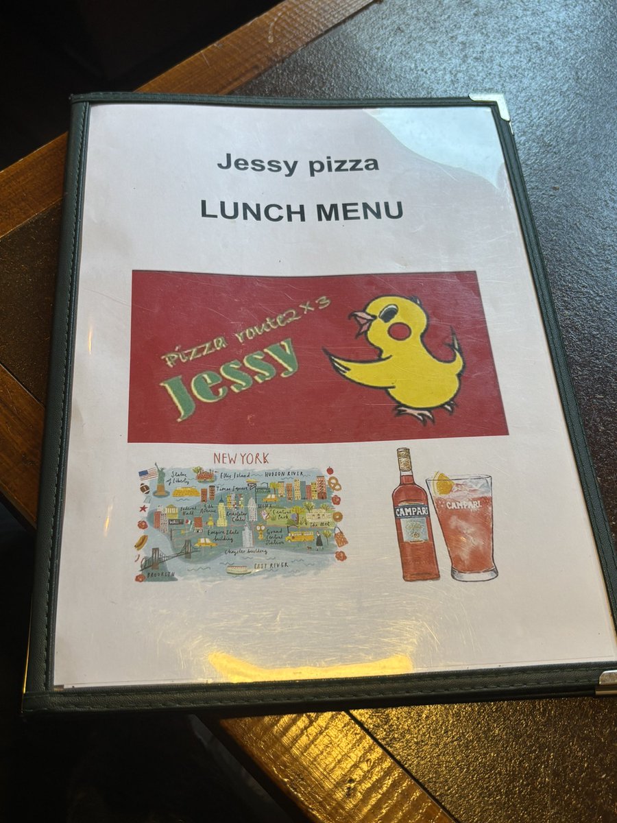 からの金町ということで、ジェシーピザでランチ。 ジェッジジョンソン