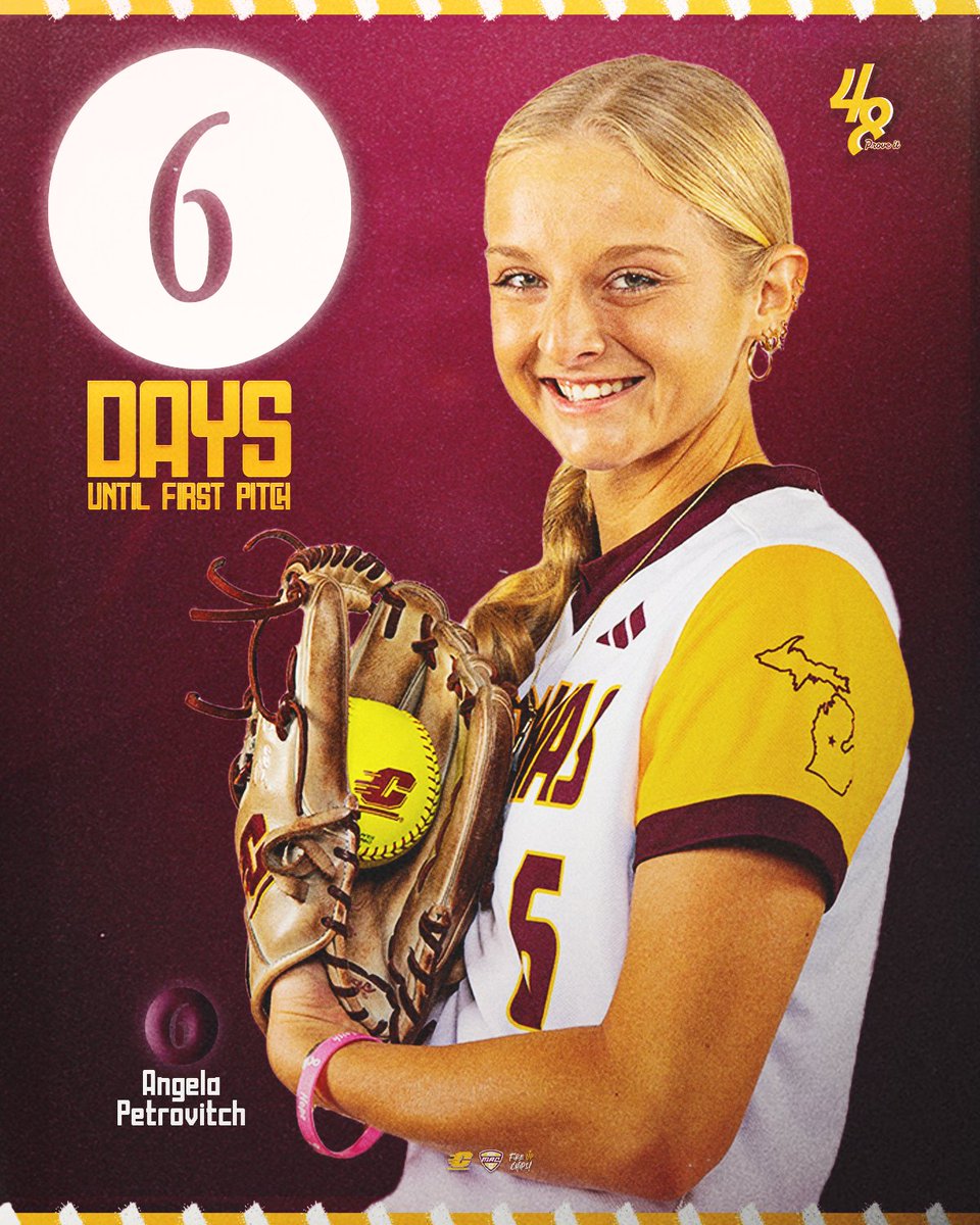 CMU Softball tweet media