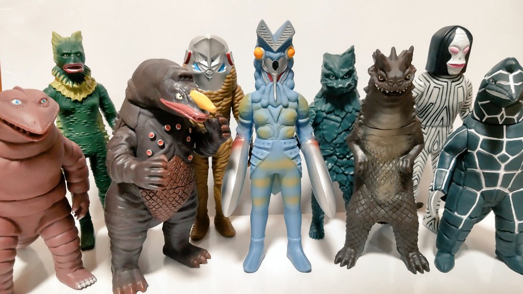 開催中の #ウルトラヒーローズEXPO で初代マン60周年に向けた新怪獣