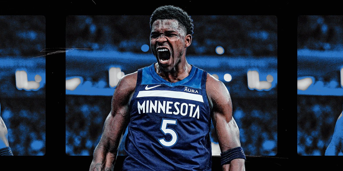 Anthony Edwards U28.5 Points (@ 1.79/-127)✅💵
—————————————————
I’m not playing around fam. A bit of sweat but we CASHED. 

𝐋𝐈𝐊𝐄 𝐈𝐅 𝐂𝐀𝐒𝐇𝐄𝐃! ❤️