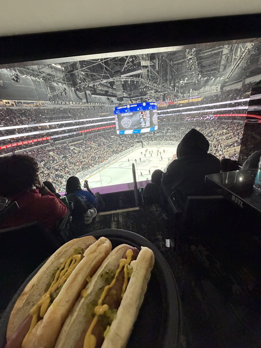 Suite at the LA Kings game