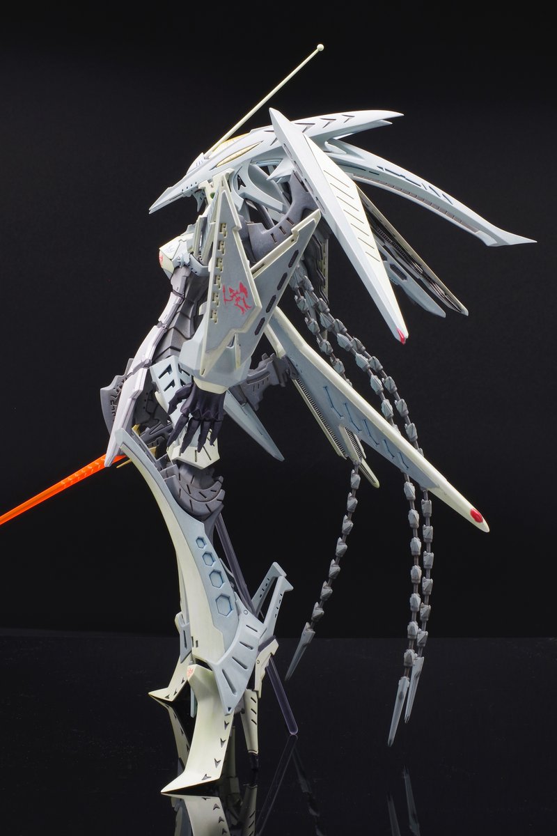 ogawads's tweet image. 1/144 破烈の人形 リッタージェット・マーク3 ダルマス（アワートレジャー）完成しました。土煙の向こう側に見えるような、ちょっと淡めで兵器っぽい感じを目指しました。とにかくカッコイイです。↓   #FSS_jp