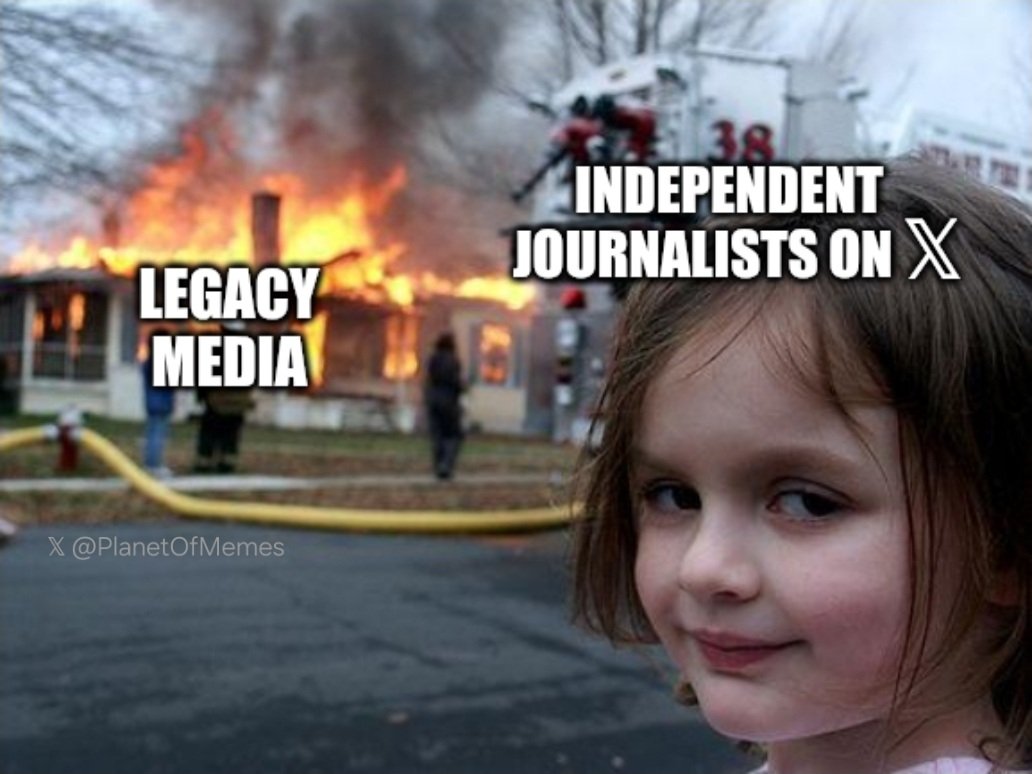 PlanetOfMemes's tweet image. It's so over for the Legacy Media. 🔥