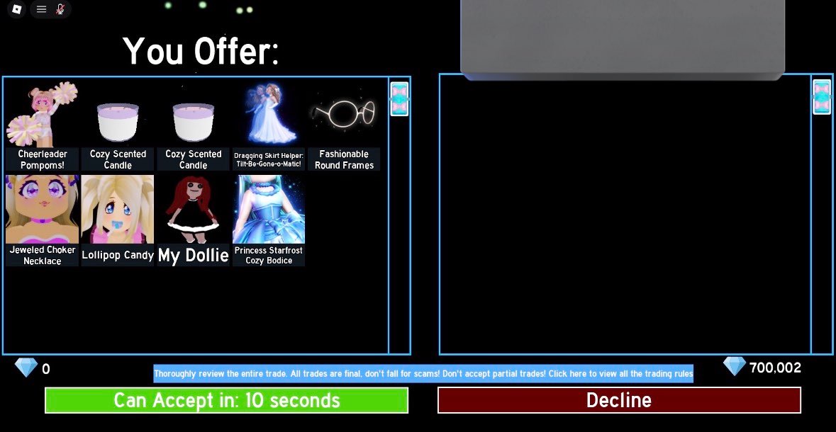 tysm for <a href="/LivMWS/">リンジー bit IA/DBL CHECK my @ to avoid imposters!</a> for being our mw for robux -> rh with @windsxrin 
#liv2valid