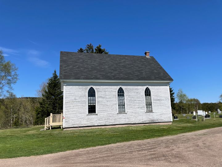 Art of the Day! "Allenville Church and Cemetery". Buy at: ArtPal.com/jrobin?i=14231…