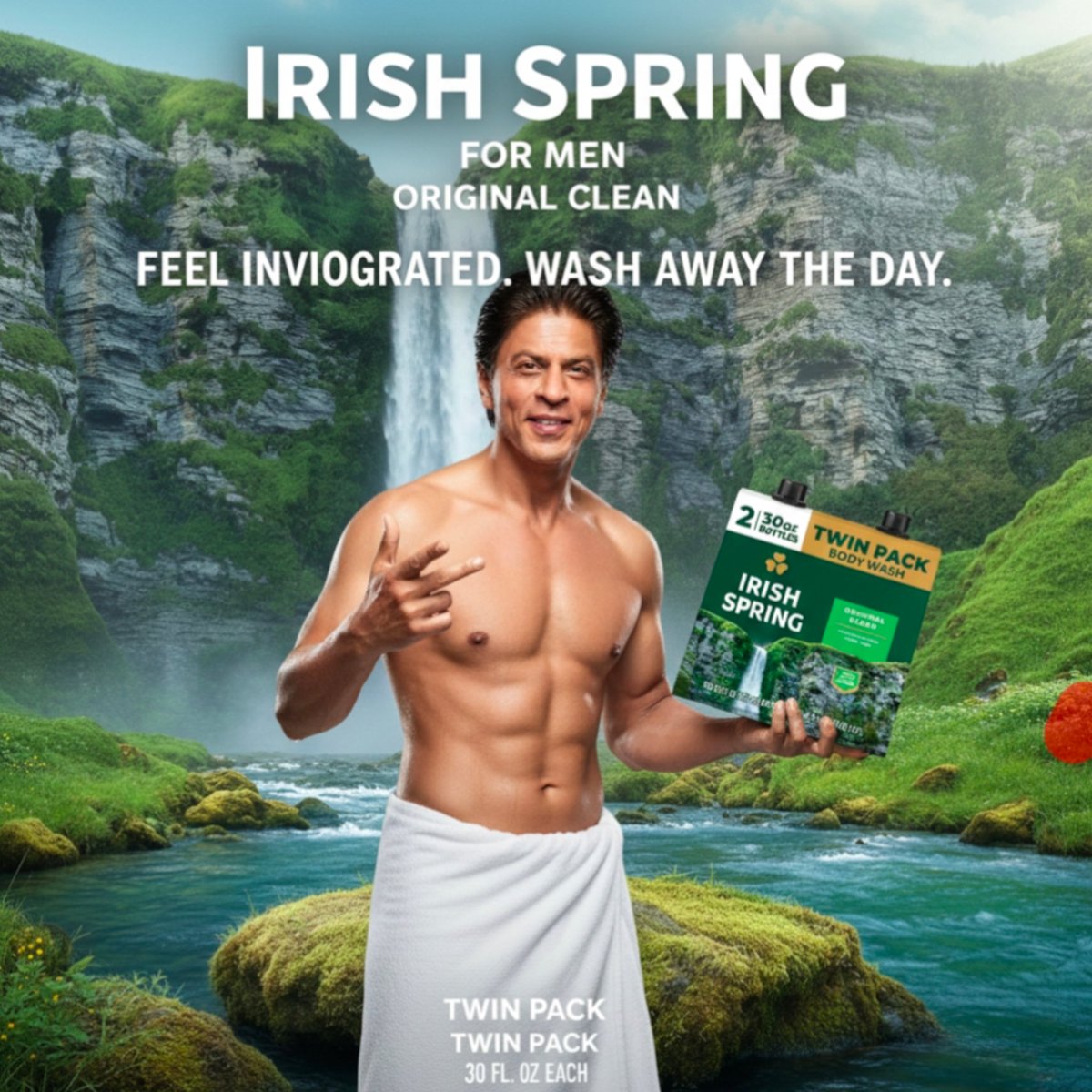 WakilahmedCom's tweet image. Stay fresh for 24 hours with Irish Spring Original Clean Body Wash for Men (30 fl. oz., 2-Pack).
Paraben-free, biodegradable cleansers with a rich lather that washes away bacteria.
Body wash. Face wash. All-day freshness.
wakilahmed.com/products/irish…
#IrishSpring #MensGrooming