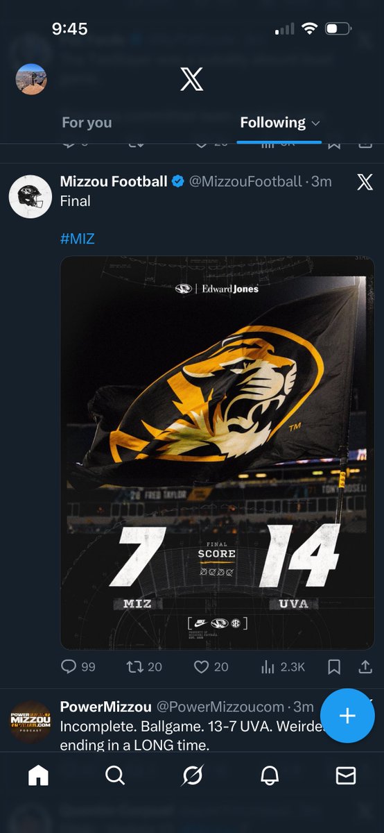 mx1alex's tweet photo. @PowerMizzoucom Team couldn’t even get the graphic right. https://t.co/Ek9L8CC0VY