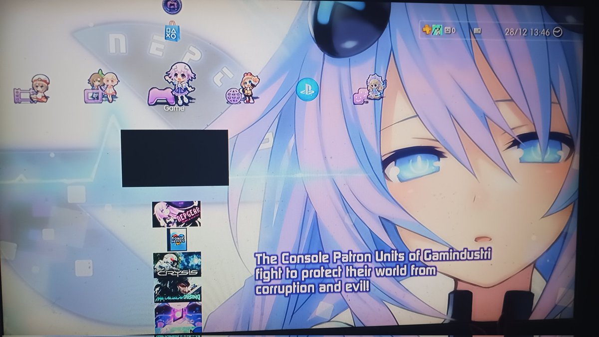 Ziggins1311's tweet image. I now have the original neptunia games for ps3