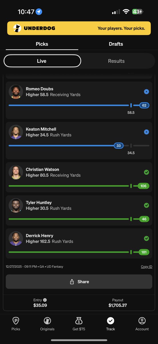JustJayy___'s tweet photo. @cookitup31 2 more yards &amp; im up!!!! https://t.co/hTFfYR7pvi