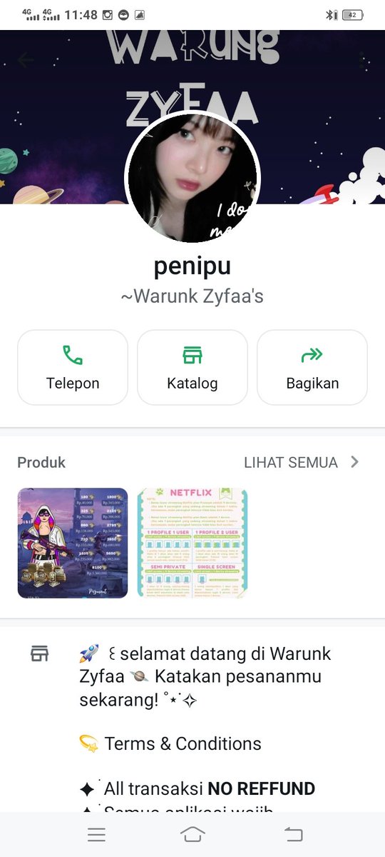 skymlue's tweet image. Please help rt penipu netflix harga r ‼️

nomor wa : 0883829388978
qris : king9, JONGGAT