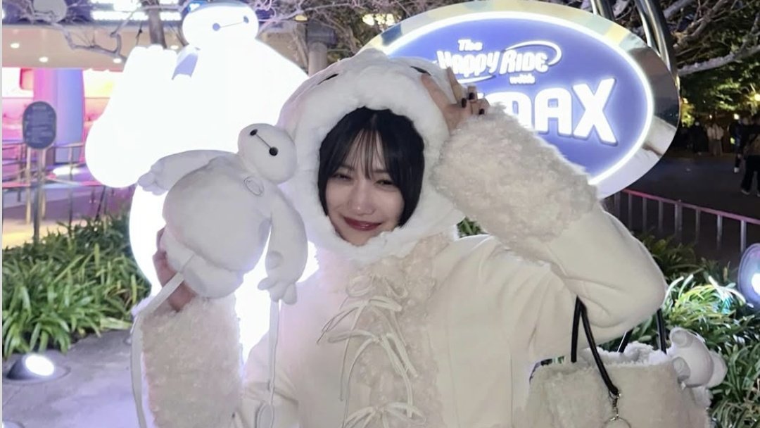 ディズニー納めだったのね✨ ベイマックス美月ちゃん めちゃくちゃ