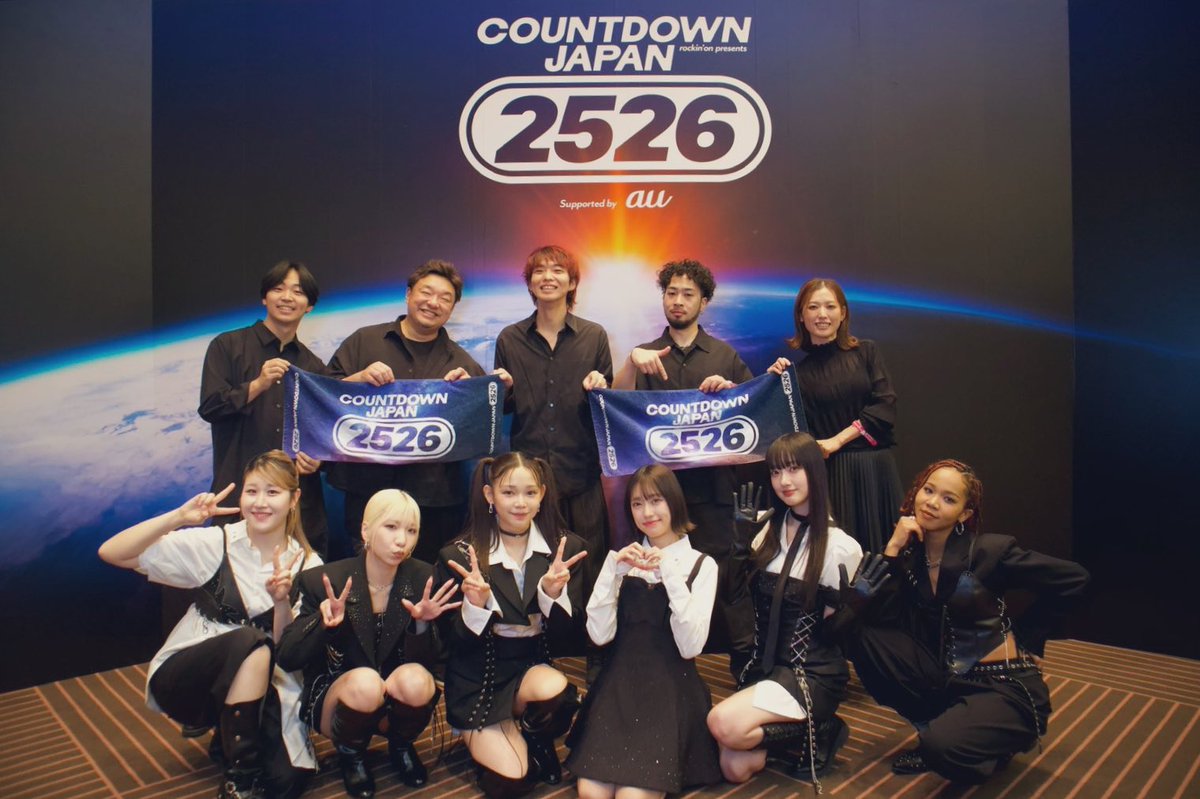 CDJ Little Glee Monster のステージにて 2025LIVE納めでした。 年末な