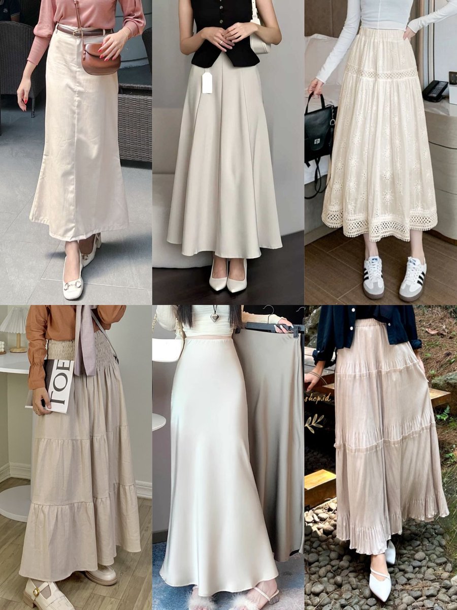 Neutral vibes only! Basic skirt, endless outfits 👌🏻

A thread