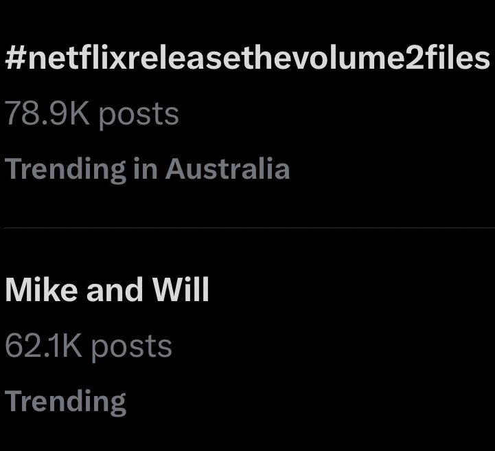 blessedminho's tweet image. ‼️#netflixreleasethevolume2files ‼️