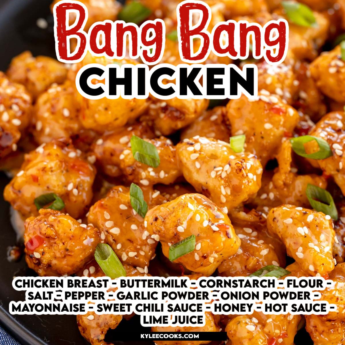 kyleecooks's tweet image. 🍗😍 Check out this amazing Bang Bang Chicken recipe! It's tender, crispy, and comes with our signature sauce! This flavorful dinner will have you craving more! #BangBangChicken #EasyRecipes #FlavorExplosion 😋👩‍🍳  kyleecooks.com/bang-bang-chic…