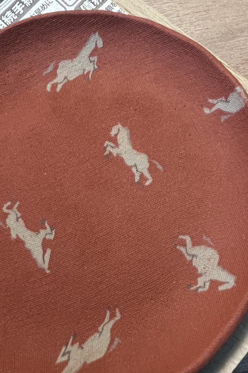 Post by Tomoro.M 【水野 智路】 on X: 干支の小皿🐎