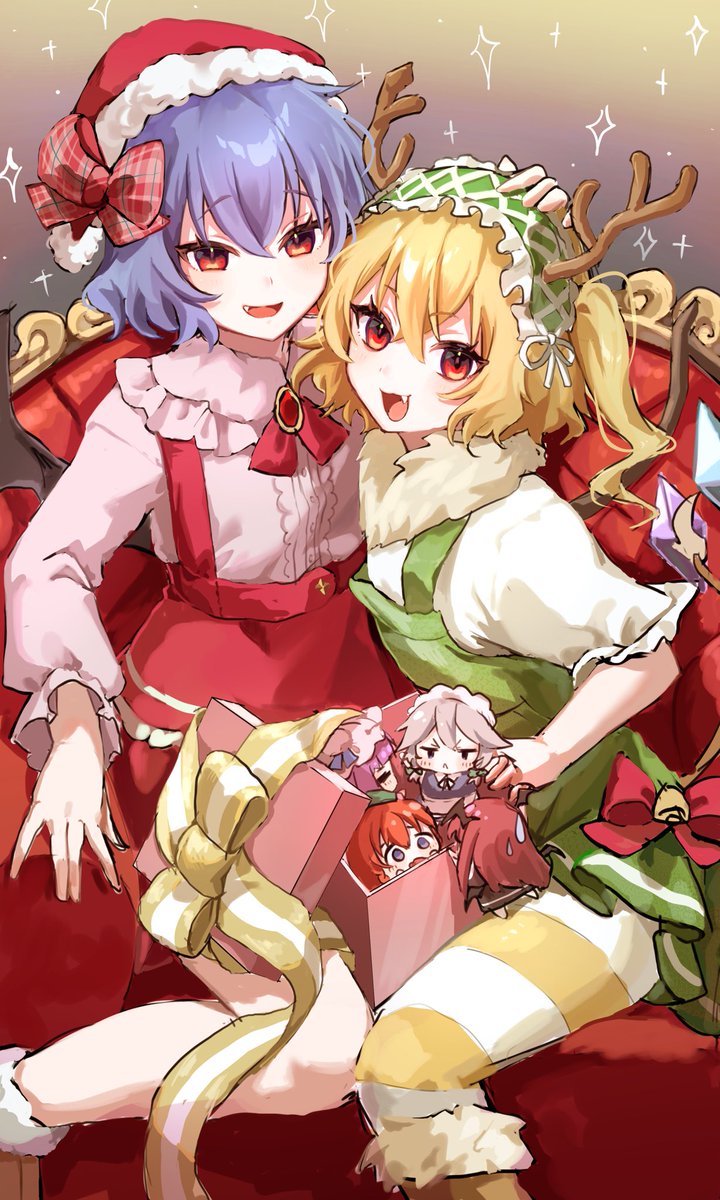 midoro29's tweet image. 🎅メリークリスマス🦌
 #東方Project
