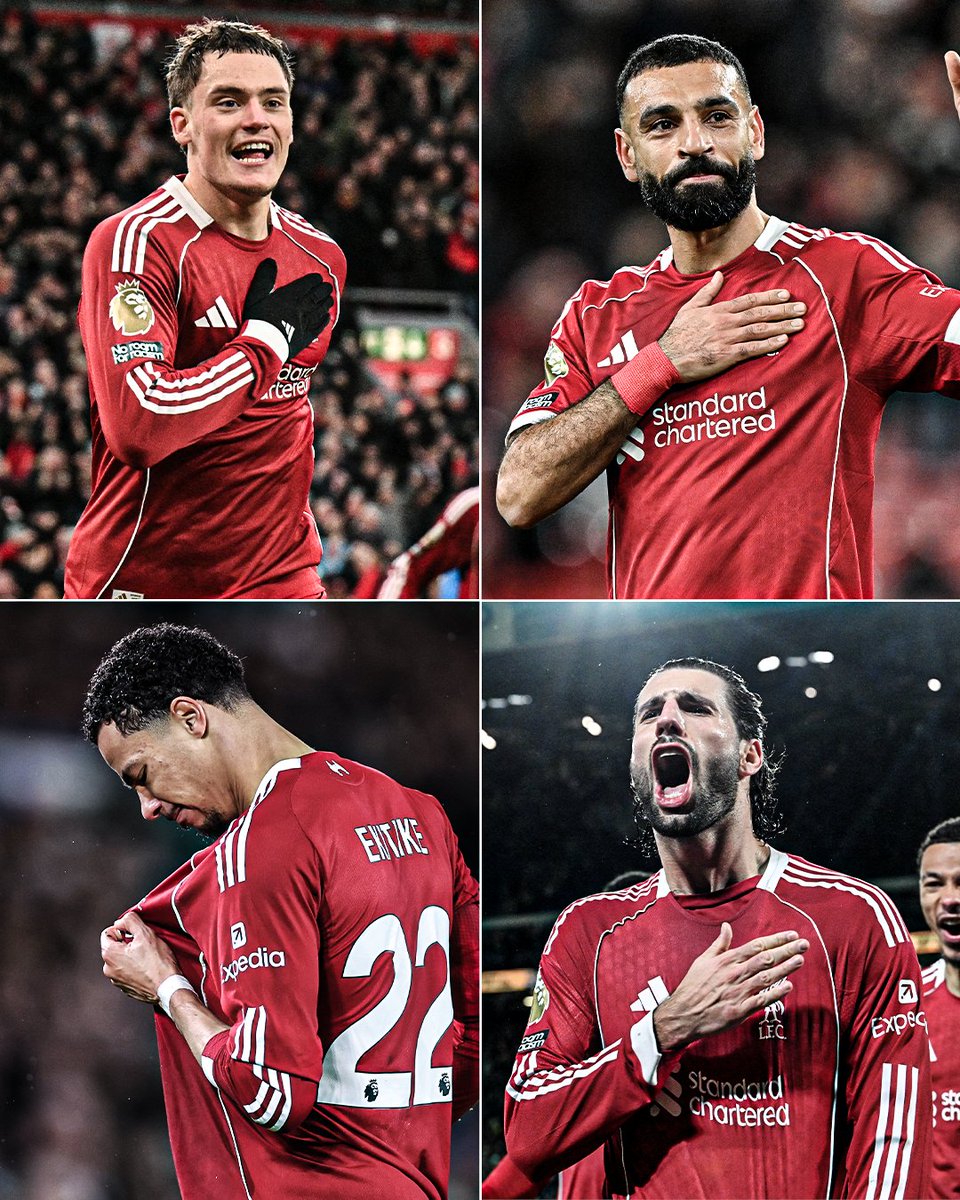 ESPNUK's tweet image. Liverpool players making it clear what the badge means to them 🔴👏