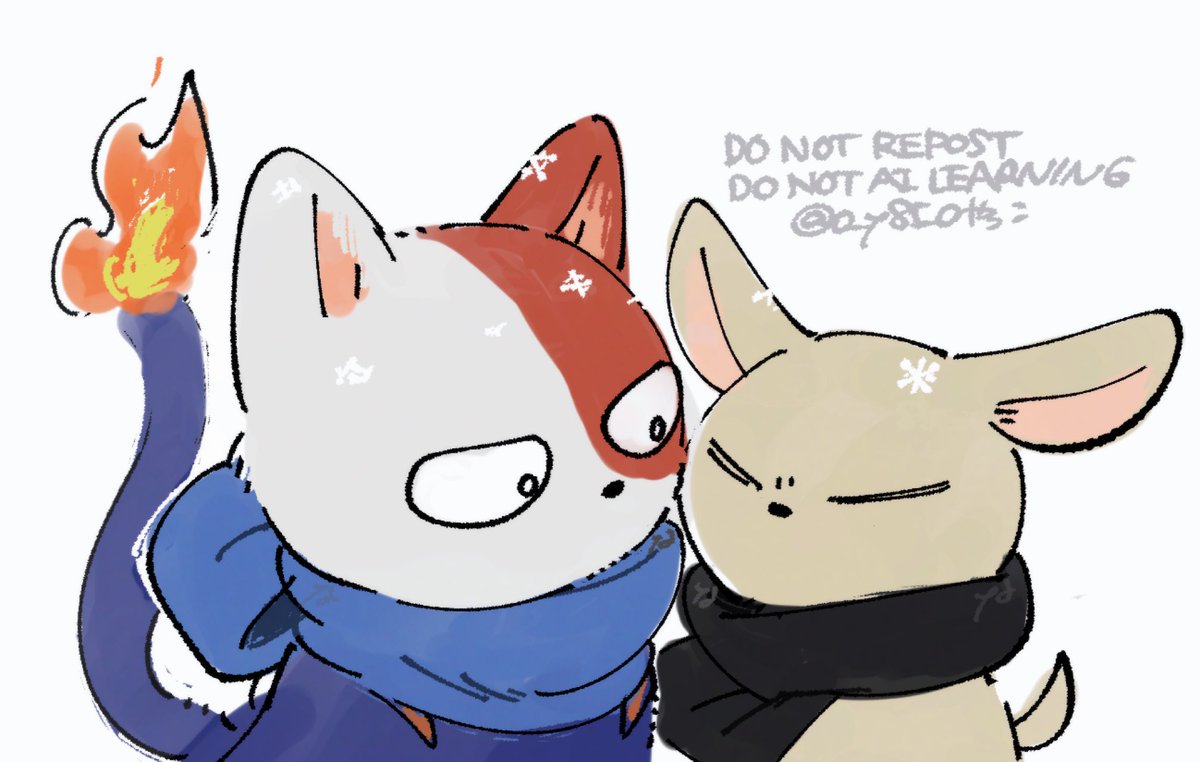 はんぽかねこで暖をとる