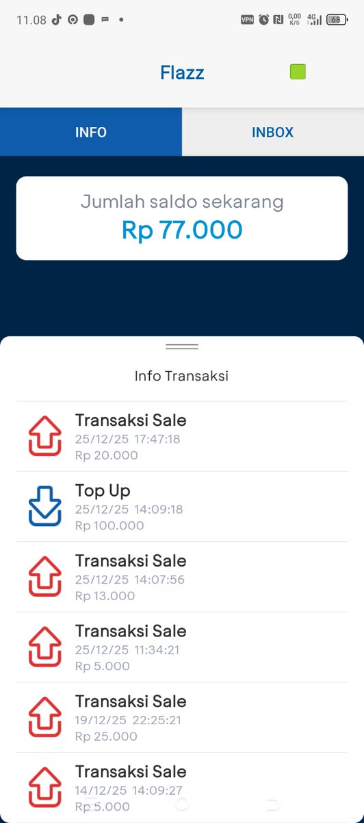 Daniel_Halimm's tweet photo. @HaloBCA min, jadi pd tgl 25 desember lalu saya melakukan top up flazz melalui mbanking senilai 100rb, akan tetapi transaksi tersebut gagal namun tetap memotong saldo saya. Dan sudah saya cek di history saldo flazz nya pun tidak masuk. Apakah bisa dilakukan refund ? https://t.co/7UbQ4vGQr4