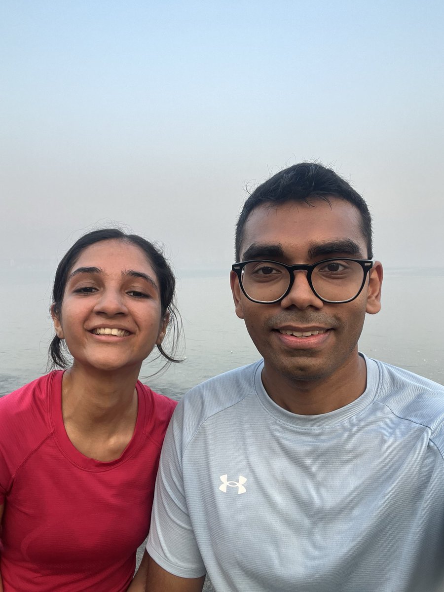 ItsResham's tweet image. Sunday long run day ✅
18km at 6:40 pace 
Managed to hit the pace targets on day 1 of periods 🏃‍♀️🏃‍♀️
Tried Adidas long &amp;amp; somewhat compression socks and they’re not too bad 
3 weeks to go for TMM 

With @shahtanay97