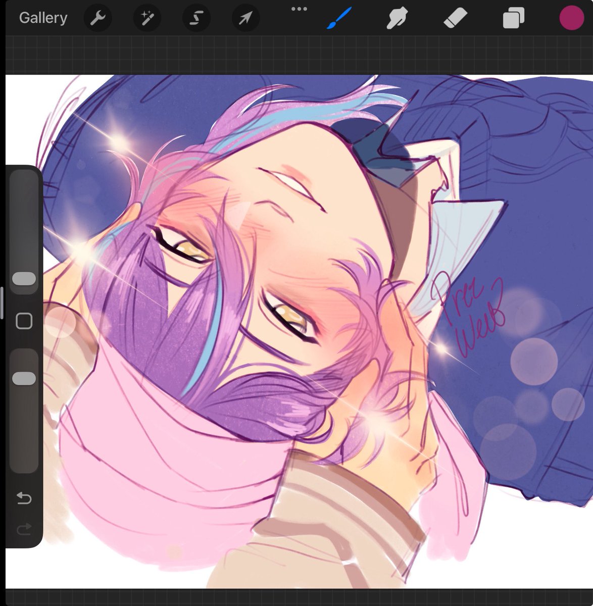 Prezweeb's tweet image. Sneak attack 🌟🎈 #ruikasa