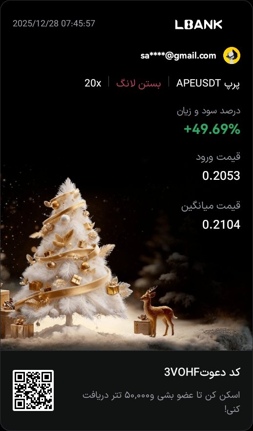SadolahS's tweet image. به LBank بپیوند تا عصر افسانه‌های میم رو کشف کنی!
همین حالا ثبت‌نام کن و جوایزی به ارزش ۵۰,۰۰۰ تتر ببر! #LBankhttps://lbank.one/s/v6E106I