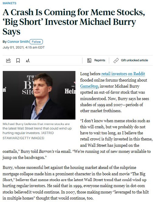 michaeljburry's tweet image. Right again.