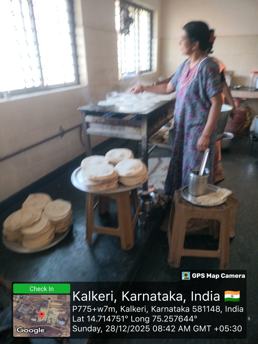 579Sc's tweet image. ಬೆಳಗಿನ ಉಪಹಾರ #SocialAudit_SWDMeals #SocialWelfare_Karnataka