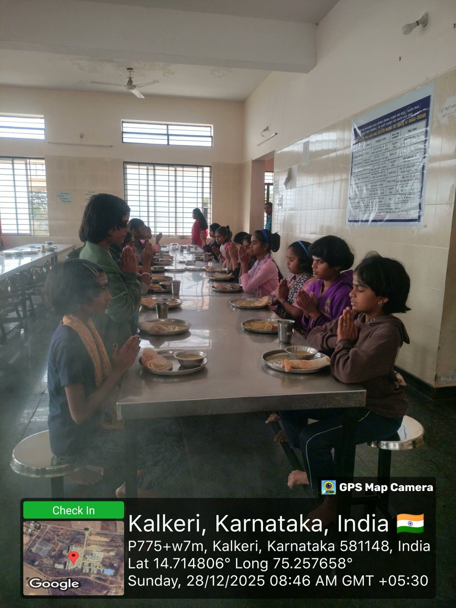579Sc's tweet image. ಬೆಳಗಿನ ಉಪಹಾರ #SocialAudit_SWDMeals #SocialWelfare_Karnataka