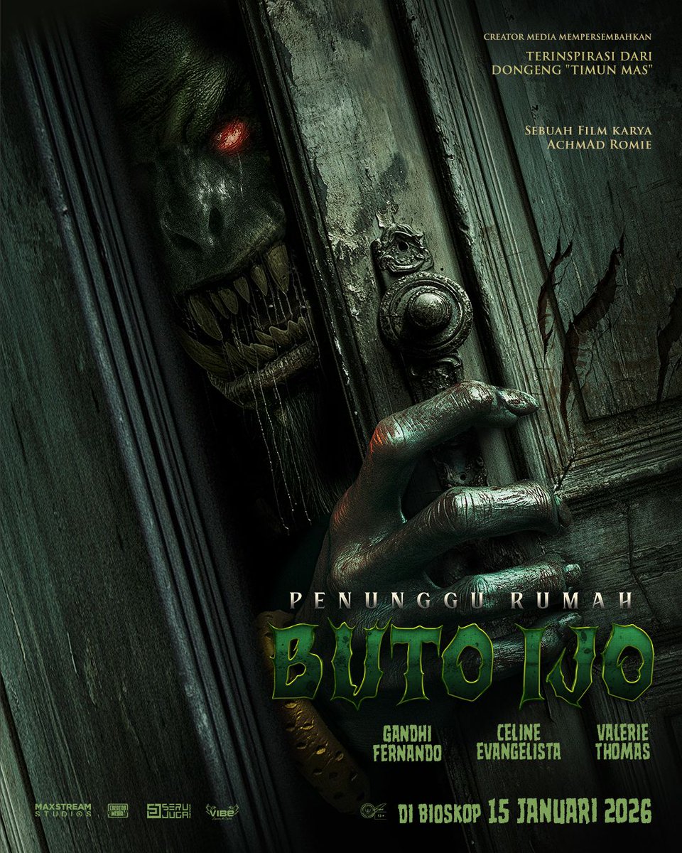 Baru tau ternyata banyak kasus-kasus lain yang lebih serem tentang Buto Ijo ini. 

Salah satu yg paling menarik itu tentang Penunggu Rumah Buto ijo. Serunya lagi ceritanya bsa ditonton d bioskop bentar lagi.

Masukin ke watchlist ya
s.tix.id/mVUUCCT

#PenungguRumahButoIjo