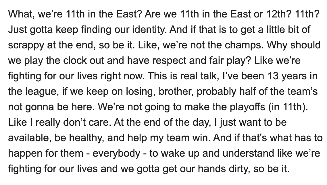 eric_nehm's tweet photo. Giannis Antetokounmpo, on his decision to windmill to close out tonight's game: https://t.co/oSff841l5u
