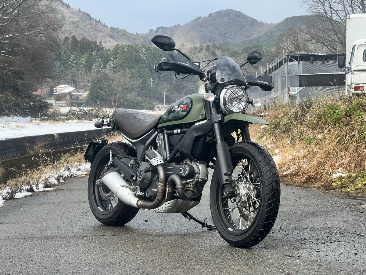RT @AJPPR7: 格安売り出し 現状47万円 DUCATI Scrambler urban enduro
