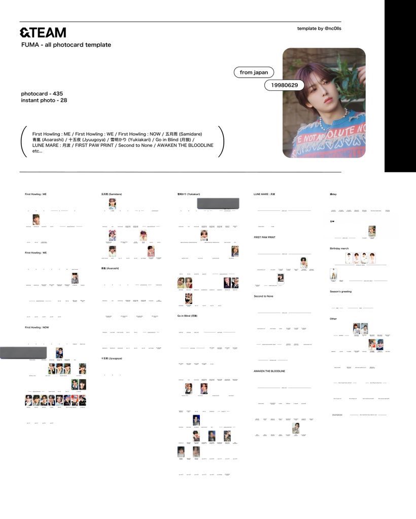 ニコラス ソウルコン 韓国 会場限定 トレカ &TEAM 2種 セット ソウルコン 韓国 会場限定 トレカ &TEAM 2種 セット ニコラス