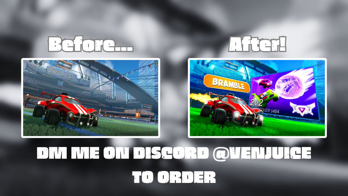 Practice / non-commissioned Rocket League thumbnail for <a href="/Brambleburri/">Bramble</a> ! (his heatseeker vids are cool, go check em out)
- DM me on discord @ venjuice to order.
- ❤️+♻️ and feedback appreciated. :)