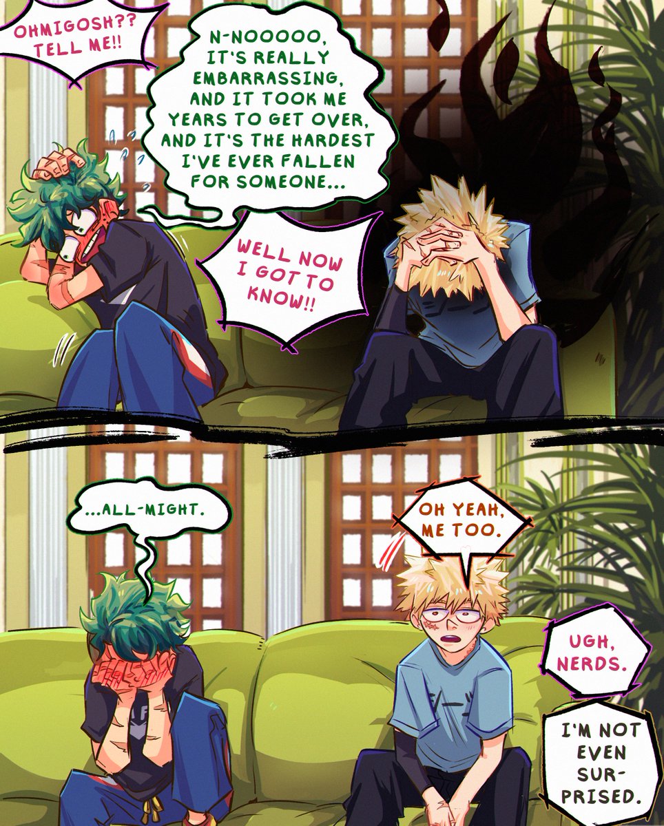 💥🥦The All Might posters stay UP during. #BKDK